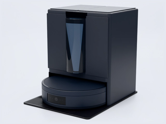 Illustrative 3D model of Ecovacs X12 OmniCyclone